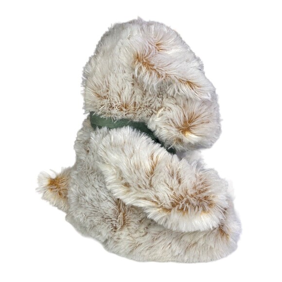 Fiesta Jesus Loves Me Puppy Dog w/ScarfPlush Stuffed Animal Two Tone Ivory Brwn - Picture 5 of 11